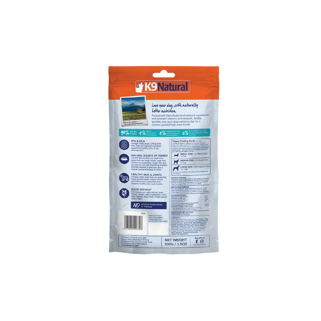 K9 sales natural toppers