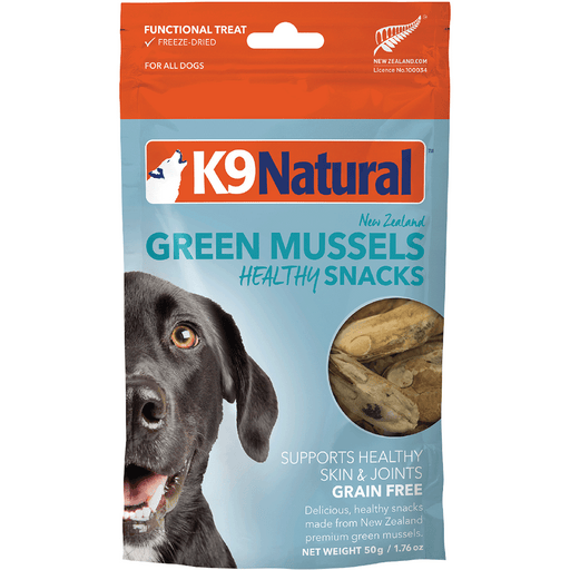 K9 Natural Air-Dried Green Mussels Healthy Snacks Bag