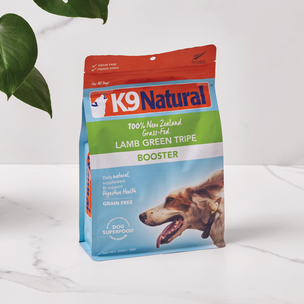 Lamb Green Tripe Freeze Dried Booster Dog Food Supplement K9