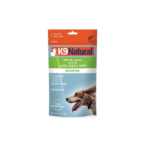Lamb Green Tripe Freeze Dried Booster Dog Food Supplement